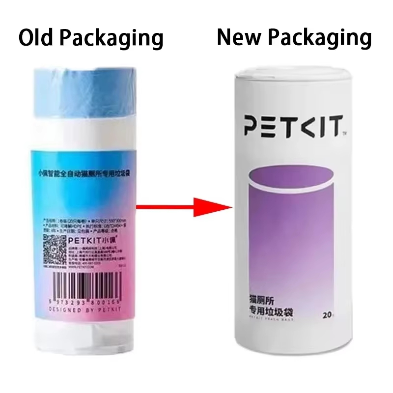 Automatic Litter Box Waste Bag Liner - PETKIT Pura X/Pura Max自動清掃猫トイレ用交換ゴミ袋/廃棄物袋