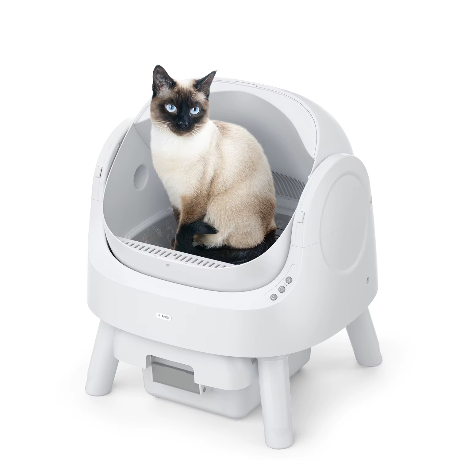 自動清掃ネコトイレ 65L 大容量 WIFIアプリ制御 スマ - Smart Cat Litter Box Wifi App Control のレビューと価格