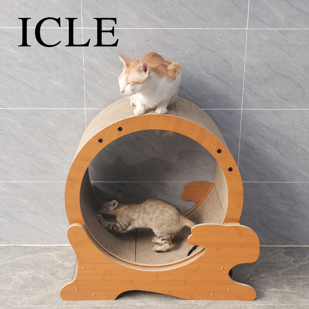猫用ランニングホイール 猫用ホイール エクササイズ ペットト - Cat Running Wheel Exercise Treadmill のレビューと価格