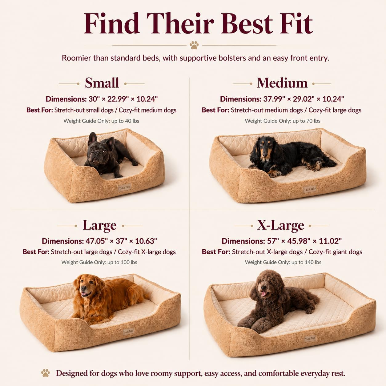 大型犬用冷却整形外科犬用ベッド、メモリーフォーム、洗濯可能な - Orthopedic Memory Foam Dog Bed Washable のレビューと価格
