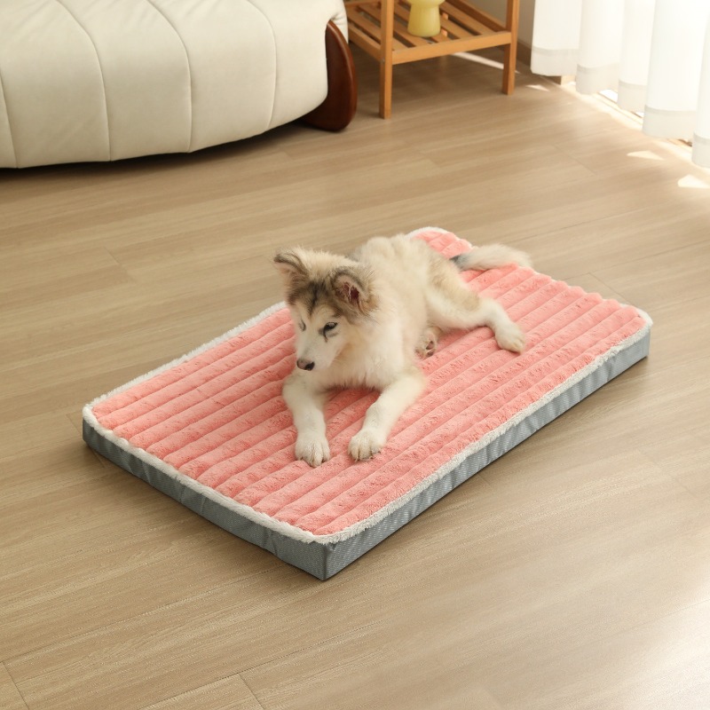 高反発メモリーフォームを使用した犬用ベッド。取り外し可能で洗 - Orthopedic Memory Foam Dog Bed Washable のレビューと価格