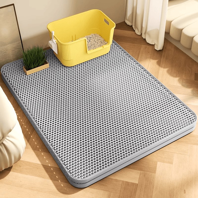 90X60CM猫用トイレマット 防水二重層ペット用トイレマッ - Cat Litter Mat Double Layer Waterproof のレビューと価格