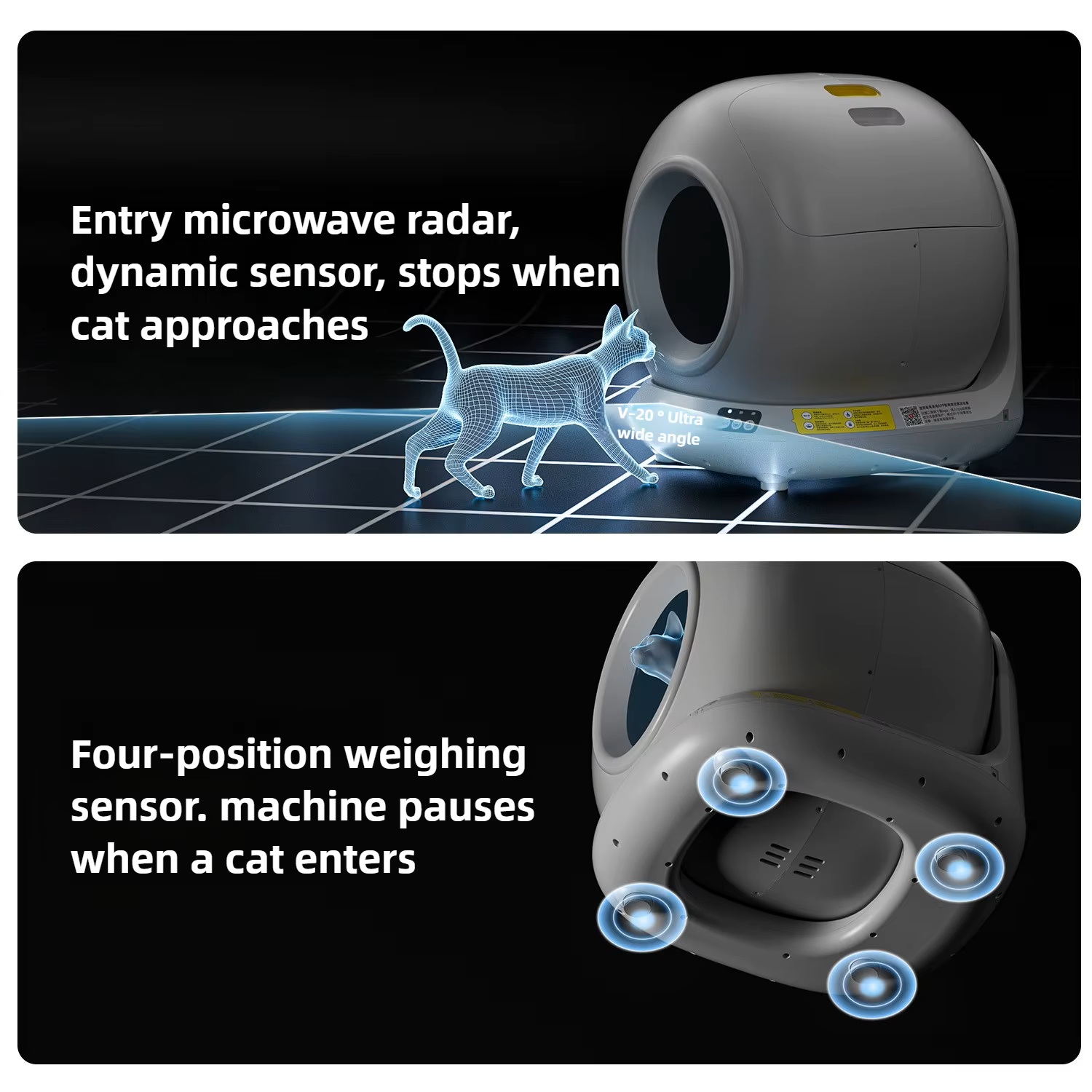 78Lセルフクリーニング猫トイレ 全自動密閉型猫トイレ アプ - Self Cleaning Cat Litter Box Automatic のレビューと価格