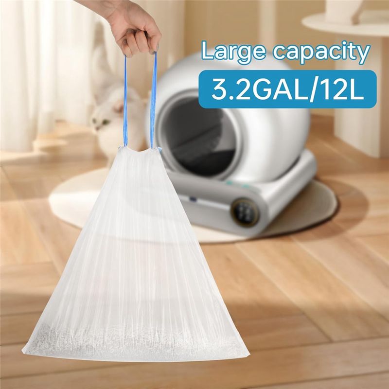 BHBD-5 X 15枚入りゴミ袋 自動猫トイレ用 セルフク - Automatic Litter Box Waste Bag Liner のレビューと価格