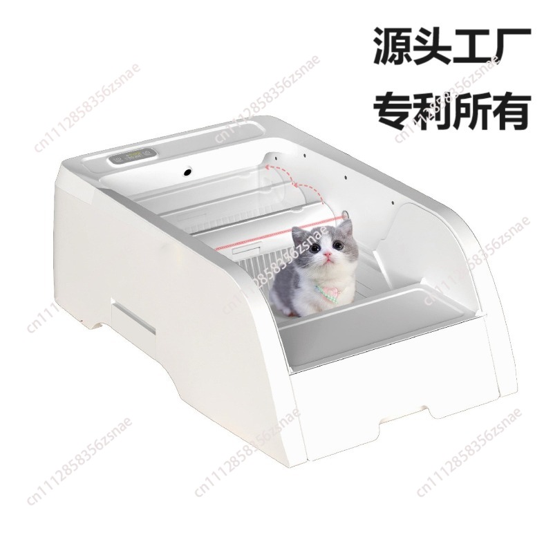 アップグレード版WiFi自動開閉式猫トイレ、セルフクリーニン - Smart Cat Litter Box Wifi App Control のレビューと価格