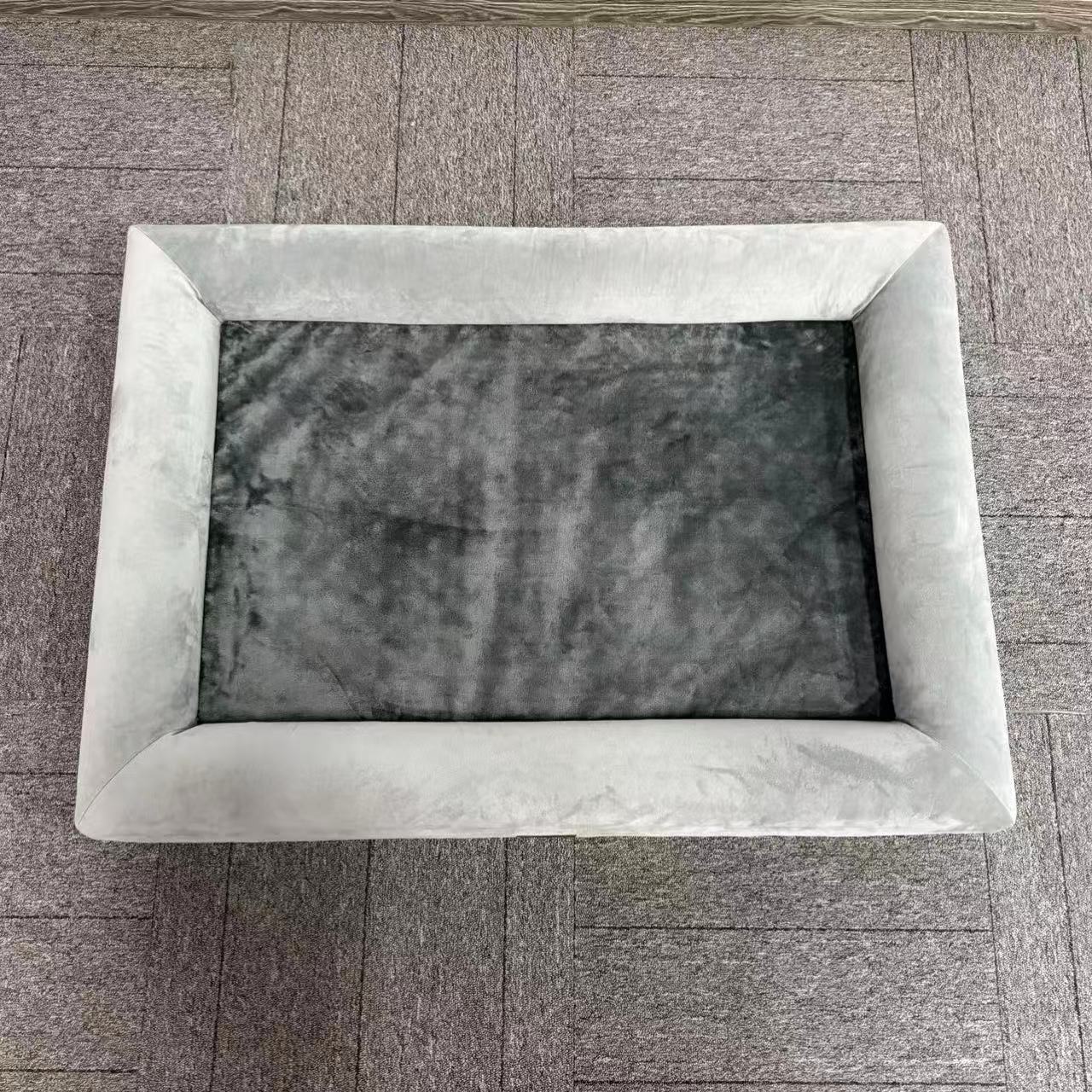 モダンな高級整形外科用犬用ソファベッド、豪華なメモリーフォー - Orthopedic Memory Foam Dog Bed Washable のレビューと価格
