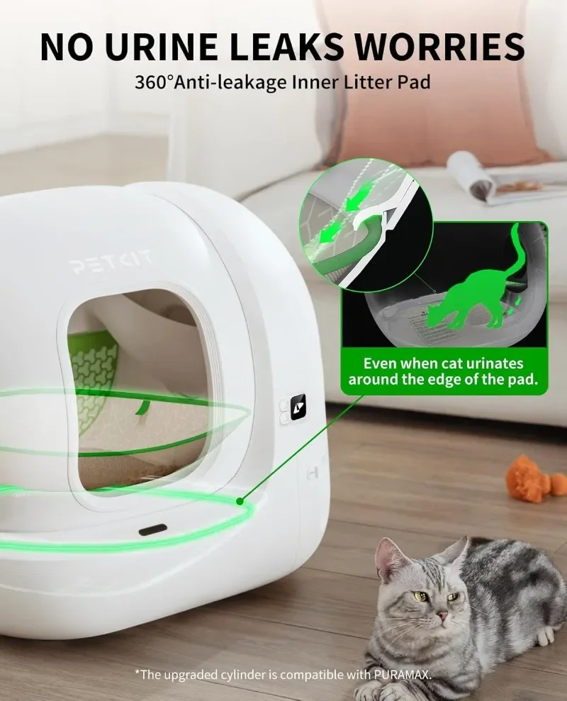 PETKIT PuraMax 2 自動清掃ネコトイレ、アプリ - Self Cleaning Cat Litter Box Automatic のレビューと価格