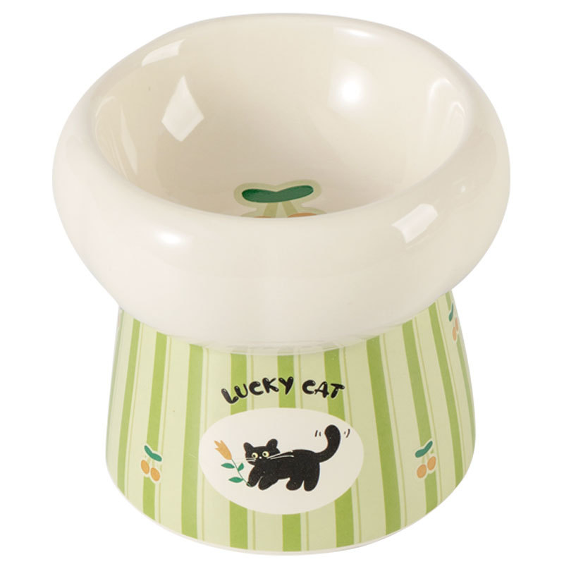 高さのあるセラミック製犬用ボウル、傾斜ネック保護、嘔吐防止、 - Elevated Ceramic Cat Bowls Tilted Food のレビューと価格