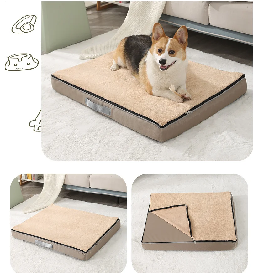 メーカー卸売 洗える卵型メモリーフォームペット用品サプライヤ - Orthopedic Memory Foam Dog Bed Washable のレビューと価格