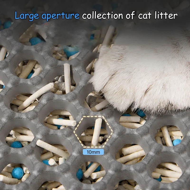 60CMX90CM 猫砂マット防水二重層ペットトイレマットペ - Cat Litter Mat Double Layer Waterproof のレビューと価格