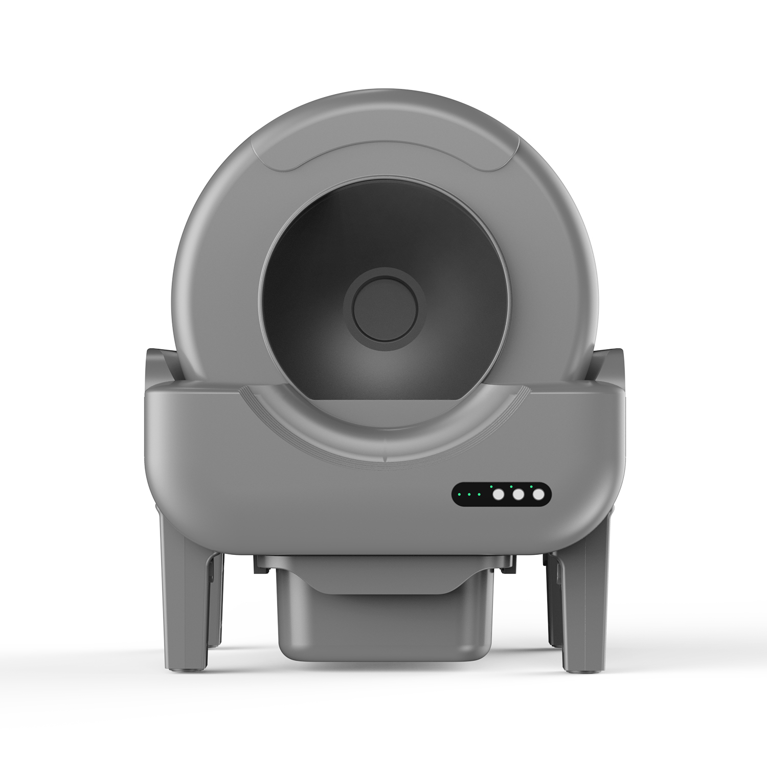 80L プラスチック製スマート猫トイレ アプリ制御 WiFi - Smart Cat Litter Box Wifi App Control のレビューと価格