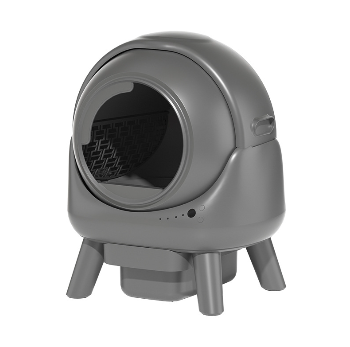 80L プラスチック製スマート猫トイレ アプリ制御 WiFi - Smart Cat Litter Box Wifi App Control のレビューと価格