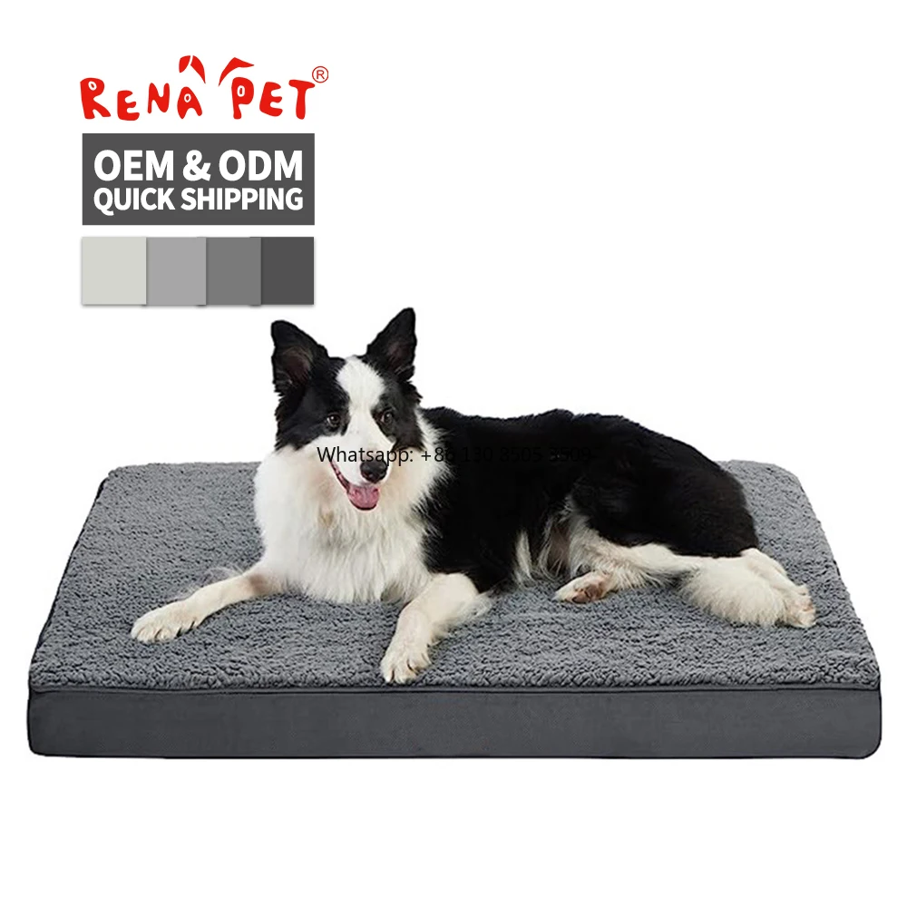 メーカー卸売 洗える卵型メモリーフォームペット用品サプライヤ - Orthopedic Memory Foam Dog Bed Washable のレビューと価格