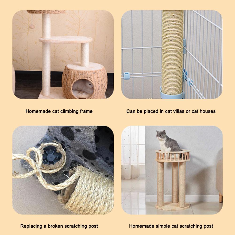 猫用爪とぎ交換用パーツ DIY 猫用クライミングツリー タワ - Cat Scratching Post Sisal Tree Tower のレビューと価格