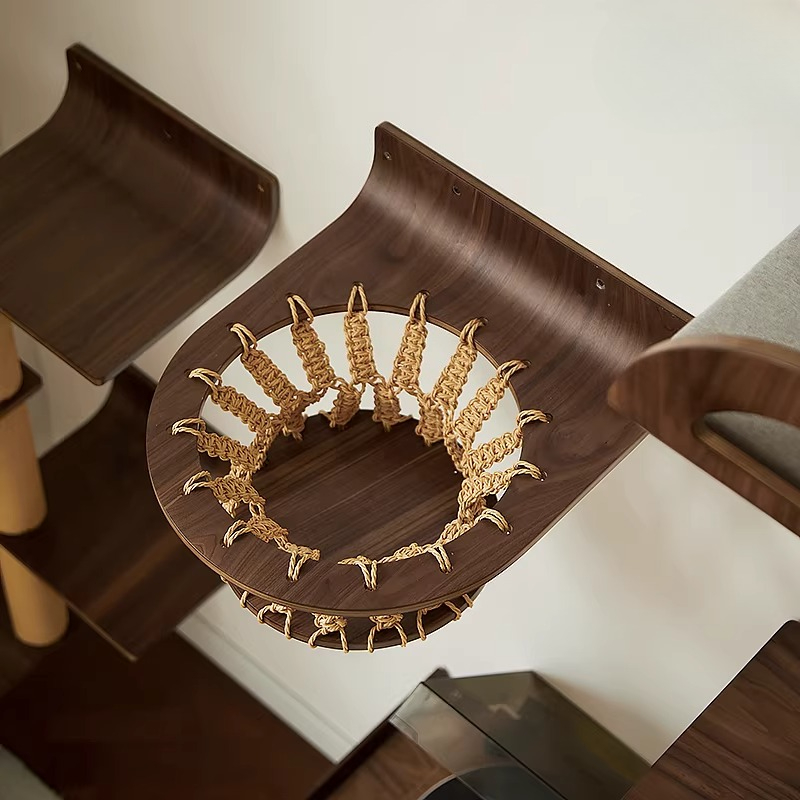 壁掛け式スペースカプセルペットベッド木製猫用ハンモック省スペ - Cat Wall Climbing Shelves Hammock Wooden のレビューと価格