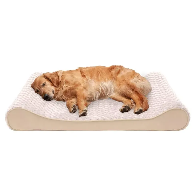 ペットソファ ソリッド整形外科用メモリーフォーム 高級ペット - Orthopedic Memory Foam Dog Bed Washable のレビューと価格